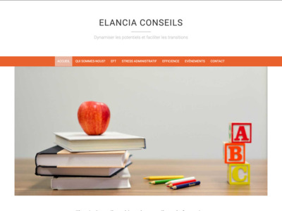 Photography of elanciaconseils.fr homepage